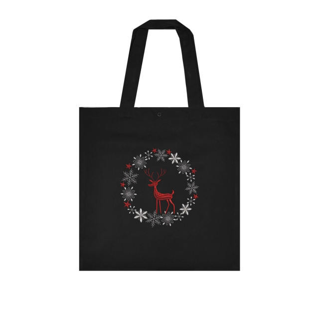 Torba ekologiczna м.Р-395/1 z haftem Jeleń bożonarodzeniowy TM Jarosław